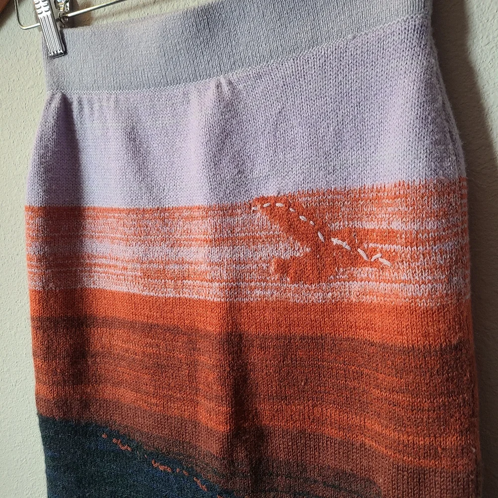 Anthropologie Multicolor Knit Skirt - Picture 4 of 9